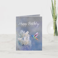 Happy Birthday Beautiful Humming Bird