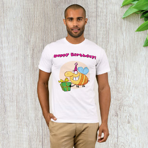 Happy Birthday Bee Mens T-Shirt