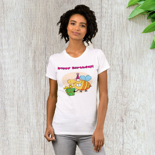 Happy Birthday Bee Womens T-Shirt