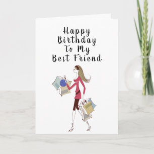 HAPPY BIRTHDAY ***BEST FRIEND*** CARD