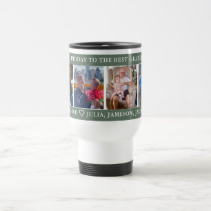 Happy Birthday Best Grandpa Ever Travel Mug