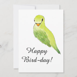 Happy Birthday Bird Pun Card