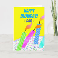 Happy Birthday Blowday Hall of Flame for Dad
