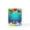 Happy Birthday - Blue Coloured Balloons - Customis