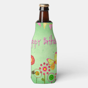 Happy Birthday Bottle Cooler
