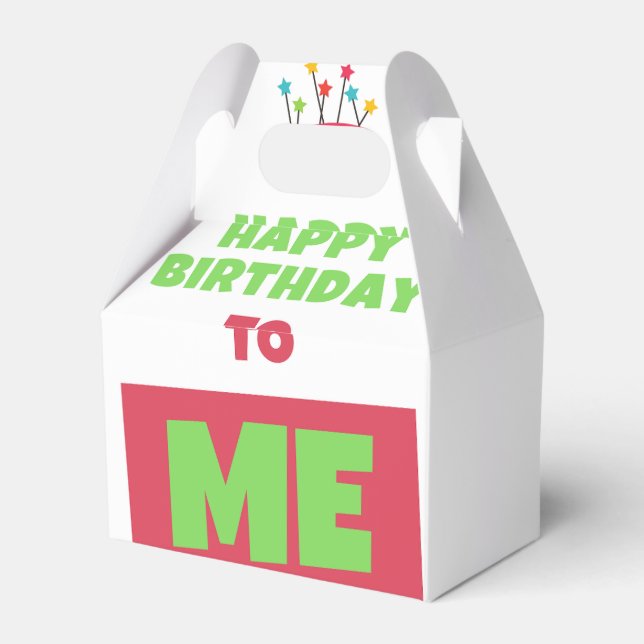 Happy Birthday Box (Back Side)