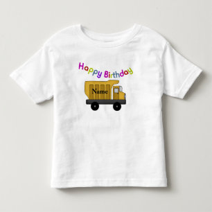 Happy Birthday boy - Customise it Toddler T-Shirt