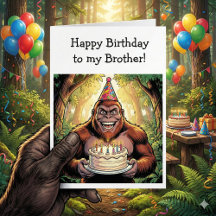 Happy Birthday Brother | Bigfoot 