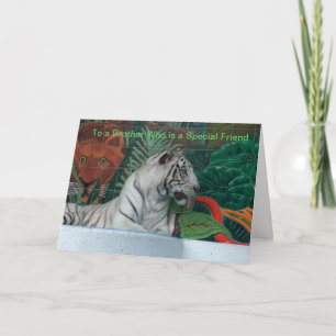 Happy Birthday Brother Card