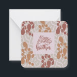 Happy Birthday Brother Note card<br><div class="desc">Happy Birthday Brother Note card to go along with a gift just or your Brother</div>