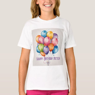 Happy Birthday bunch balloons party T-Shirt