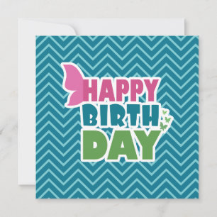 Happy birthday butterfly spring greeting card. card
