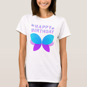Happy Birthday Butterfly T-Shirt