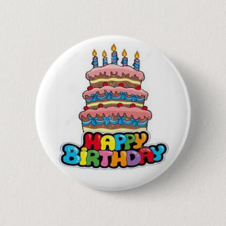 Happy Birthday button 1