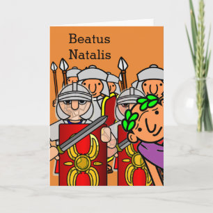 Happy Birthday Caesar Photo Bombs Legion Greetings Card