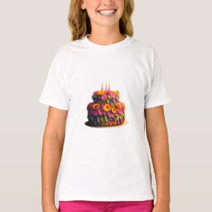 Happy birthday cake  T-Shirt