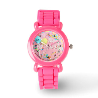 Happy Birthday Cake Watch