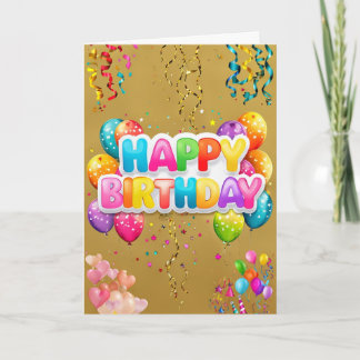 Happy Birthday Card