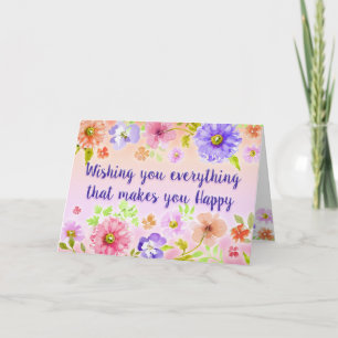 Happy Birthday Card