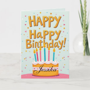 HAPPY BIRTHDAY CARD