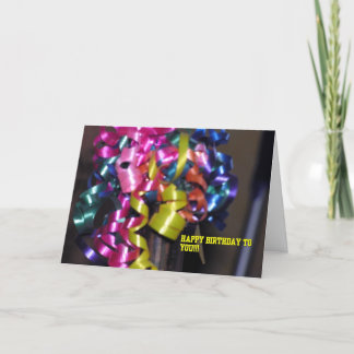 HAPPY BIRTHDAY CARD