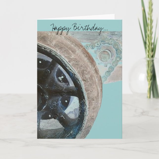 Happy Birthday... Card (Front)