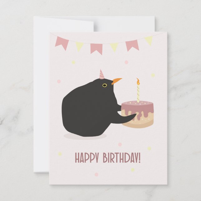 Happy Birthday Card (Front)