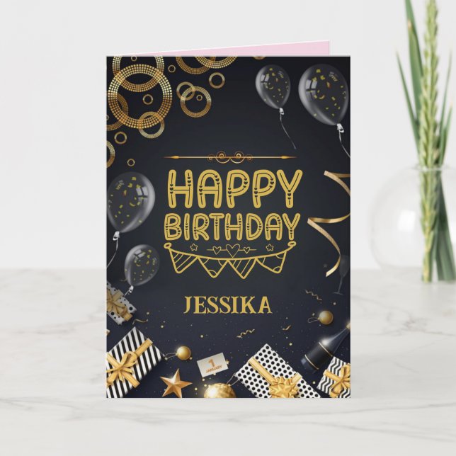 HAPPY Birthday Card (Front)