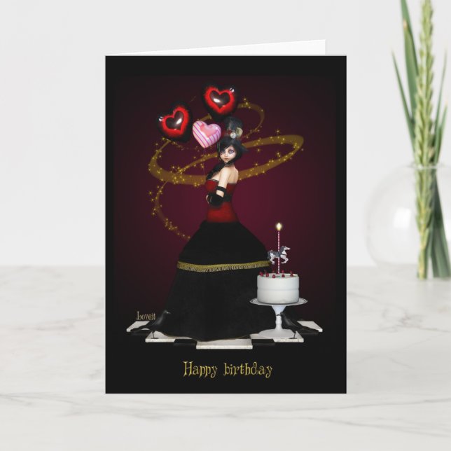 Happy birthday card (Front)