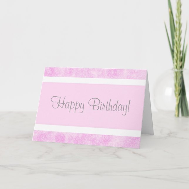 Happy Birthday! Card (Front)
