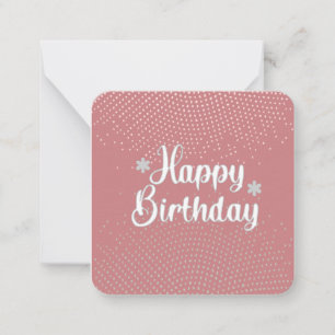 Happy Birthday  Card