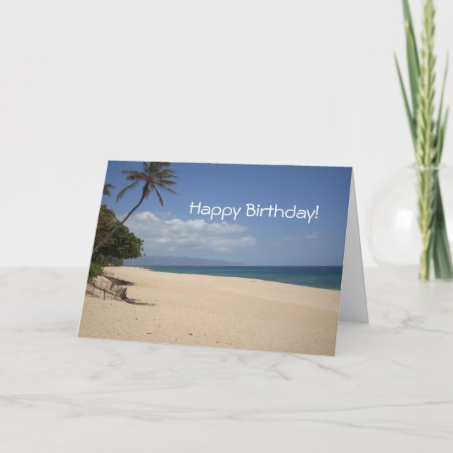 Happy Birthday! Card (Front)