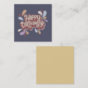 Happy Birthday Card