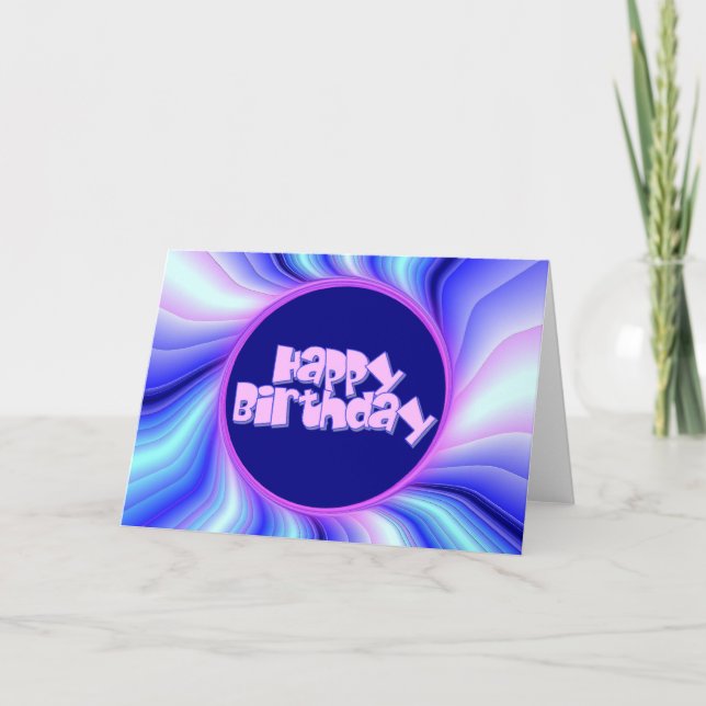 Happy Birthday Card (Front)