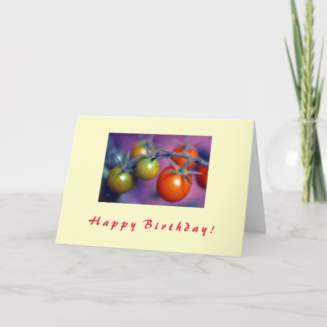 "Happy Birthday!" Card (Front)