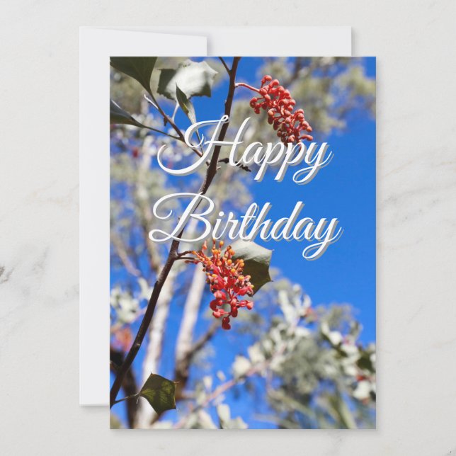 Happy Birthday Card (Front)