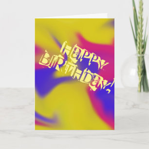 Happy Birthday Card