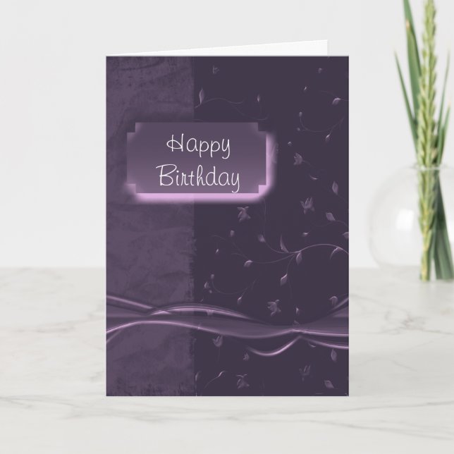 Happy Birthday Card (Front)