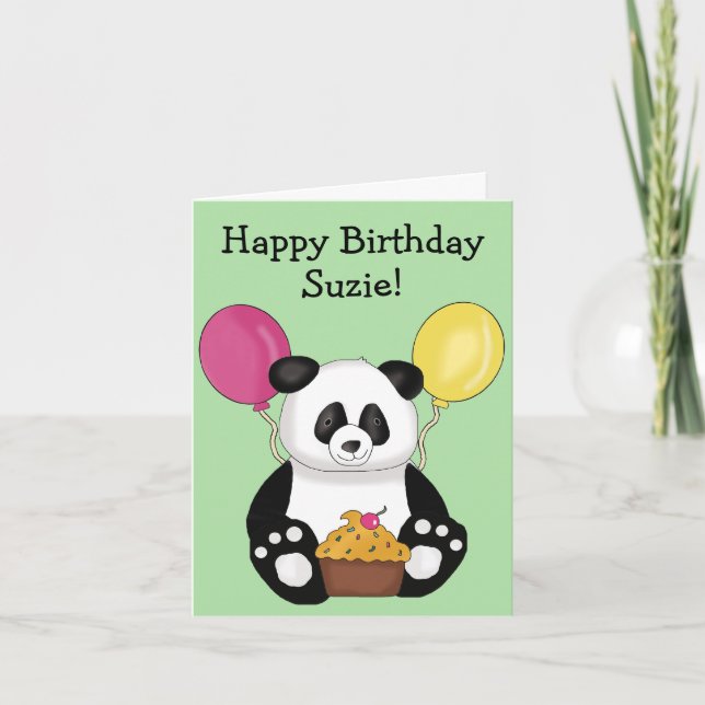 Happy Birthday Card (Front)