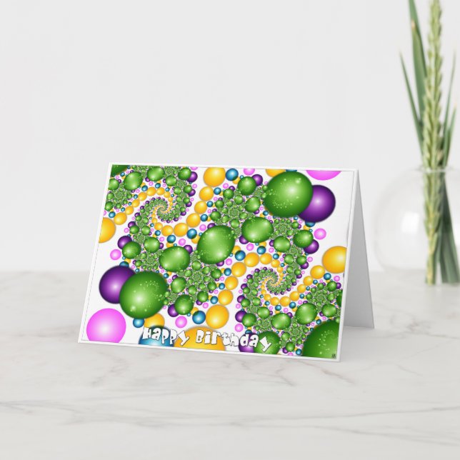 Happy Birthday Card (Front)