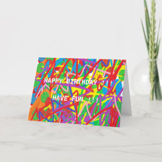 Happy birthday card