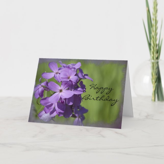 Happy Birthday Card (Front)