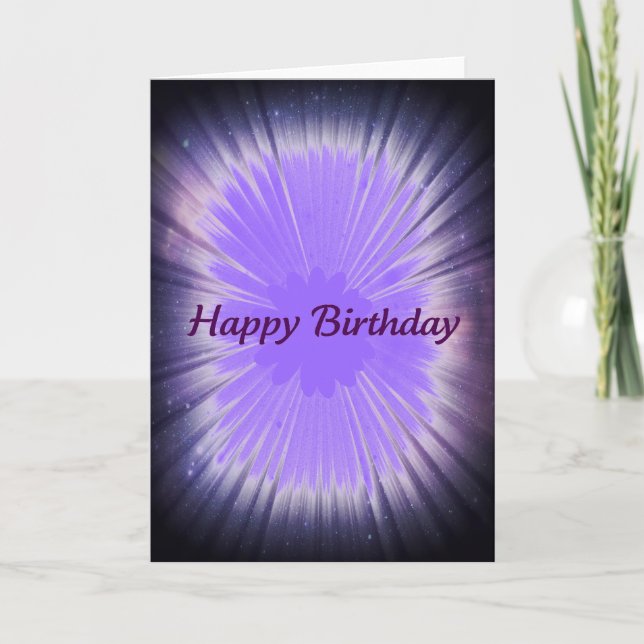 Happy Birthday Card (Front)