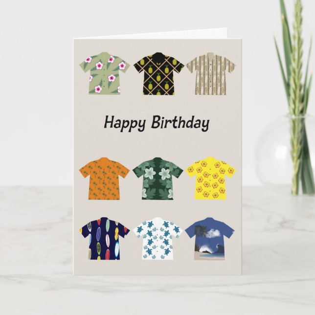 Happy Birthday Card (Front)