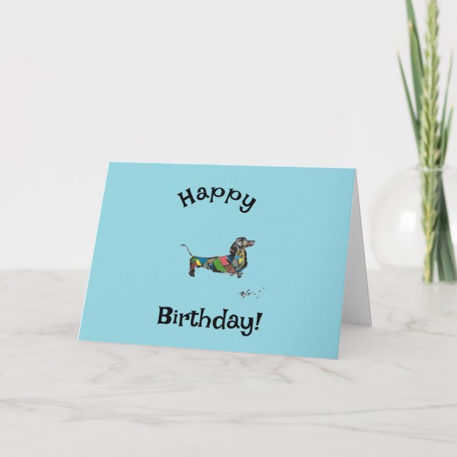Happy Birthday Card (Front)