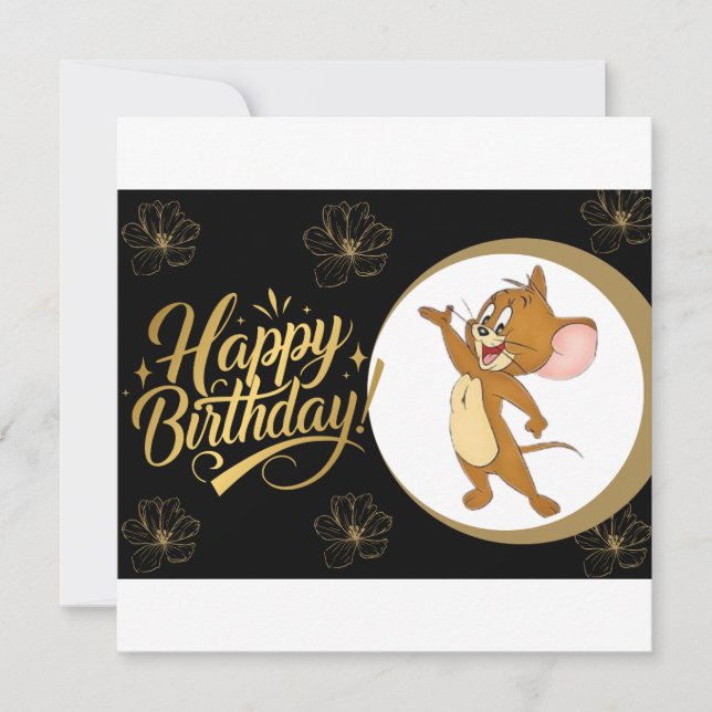 Happy Birthday Card (Front)