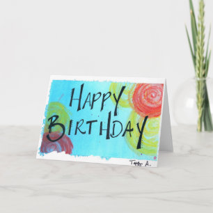 Happy Birthday Card