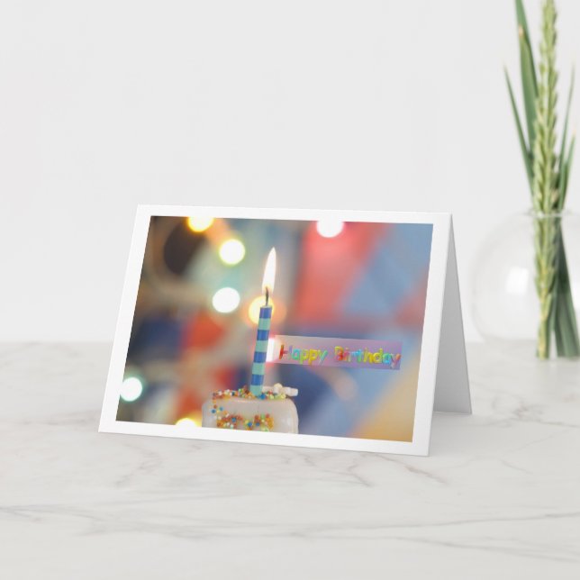 Happy Birthday Card (Front)