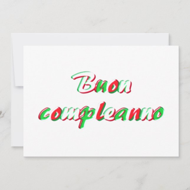 Happy Birthday card (Front)