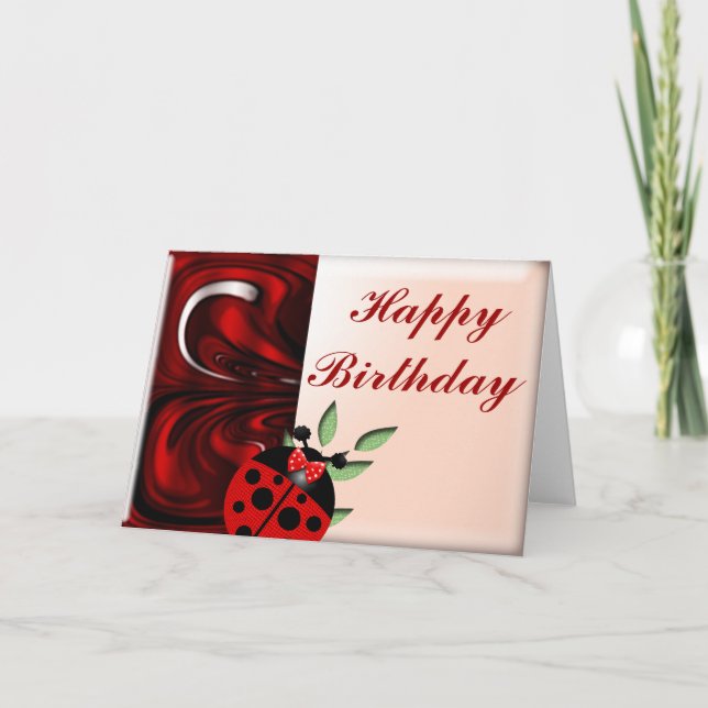 Happy Birthday Card (Front)